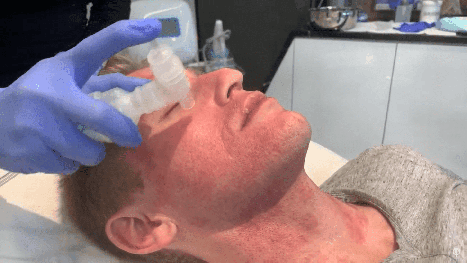 pure oxygen infusion