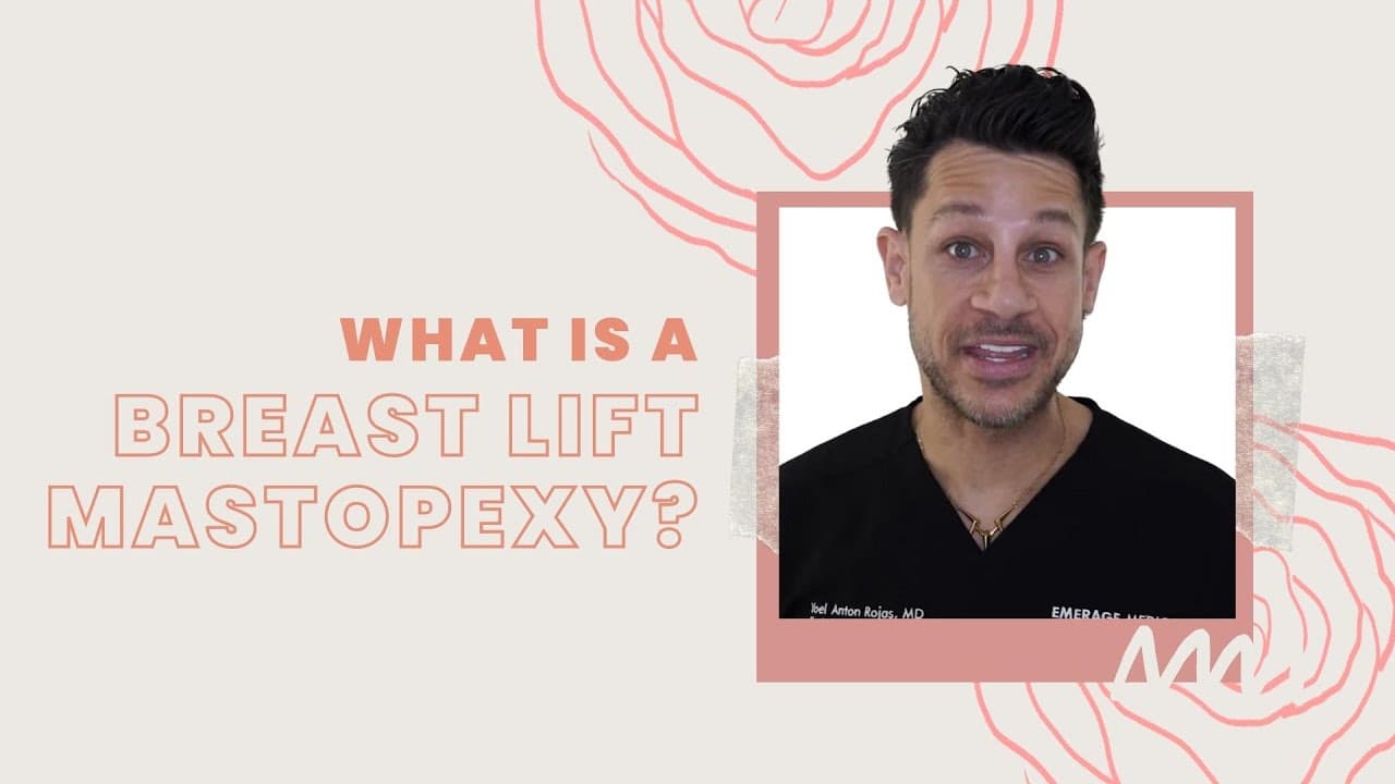Watch a breast augmentation and lift procedure video