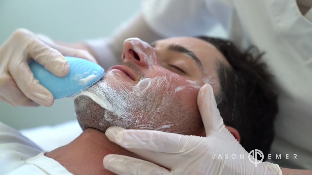 Watch a saltfacial procedure video