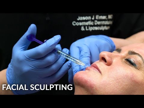 LIP FILLER FEMALE FACIAL SCULPTING, Cosmetic Dermatologist Dr. Jason Emer