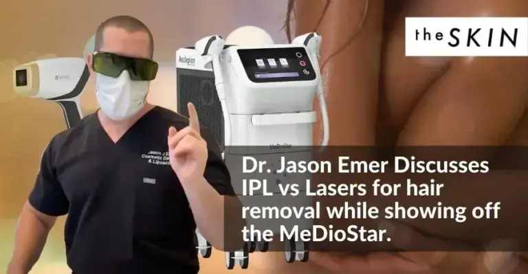 Dr.-Jason-Emer-Discusses-IPL-vs-Lasers-for-hair-removal-while-showing-off-the-MeDioStar-1 (1)